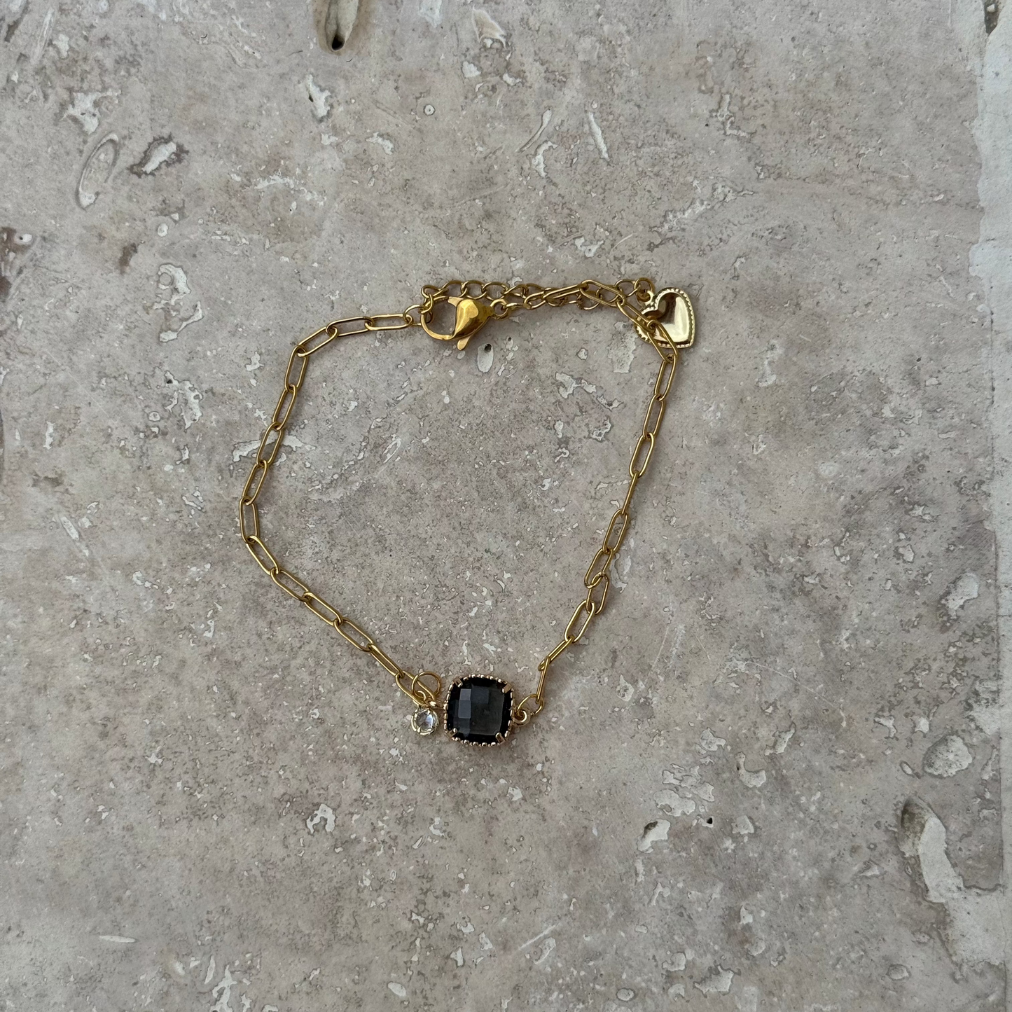 Bracelet ✨Pétale Bleu✨ Doré