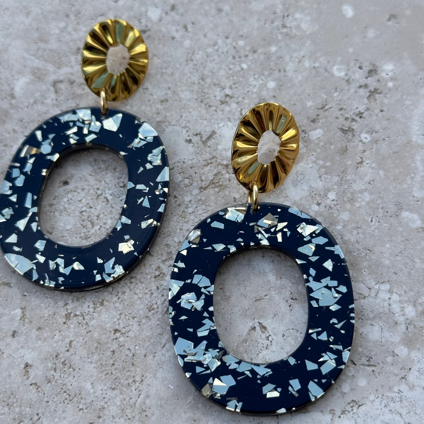 Boucles d'Oreilles ✨ Minuit d’Or ✨