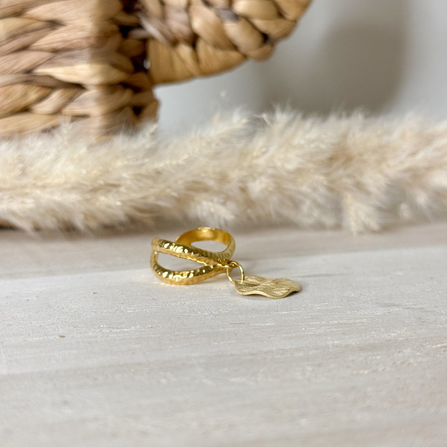 Bague ✨Valse Pampille Dorée✨