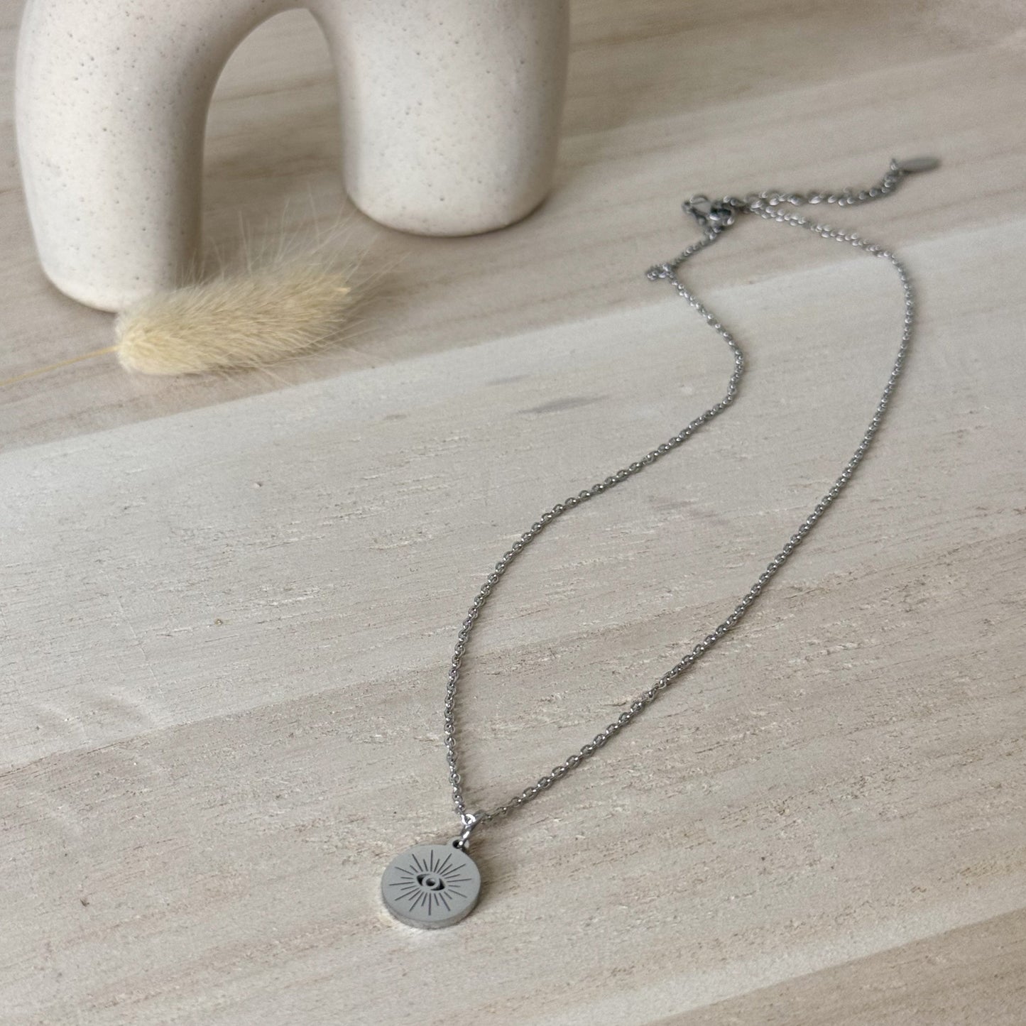 Collier ✨Vision Éternelle Argenté✨