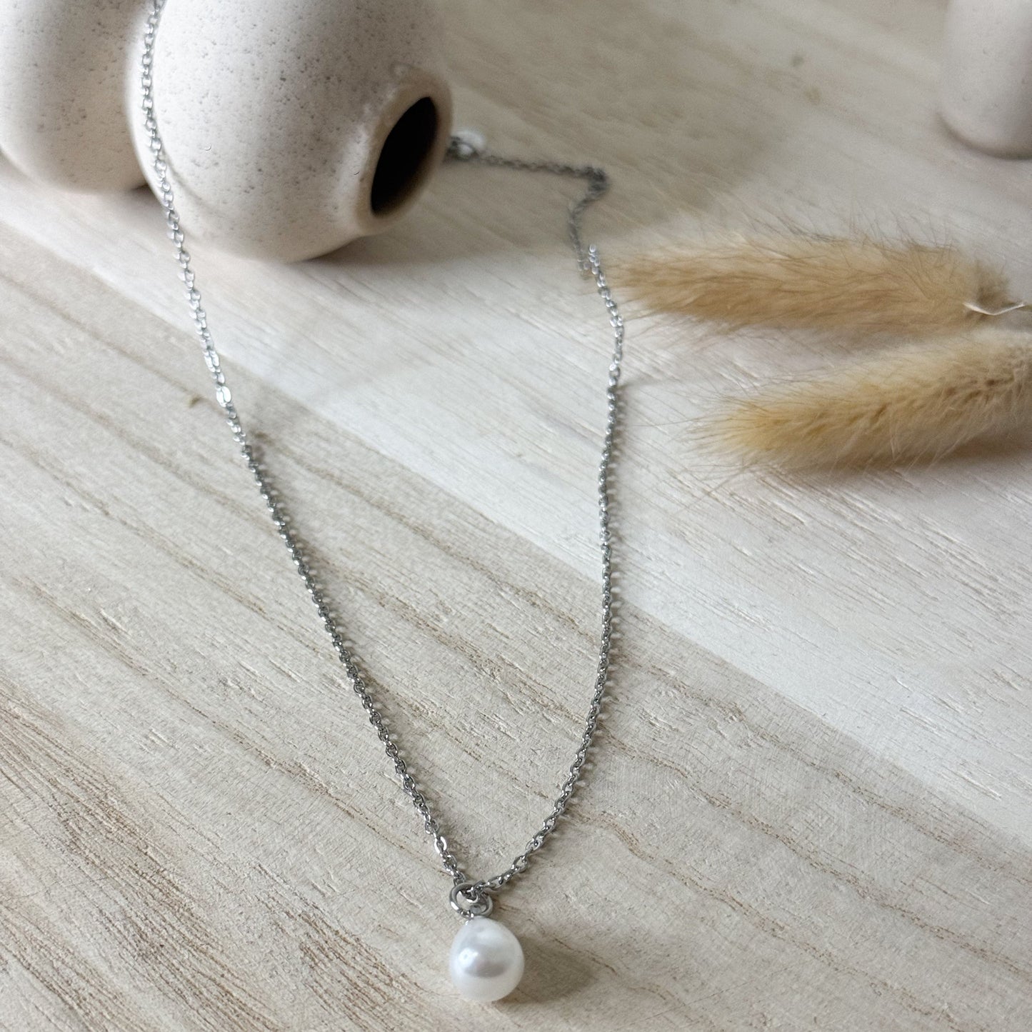 Collier ✨Perle Argenté✨