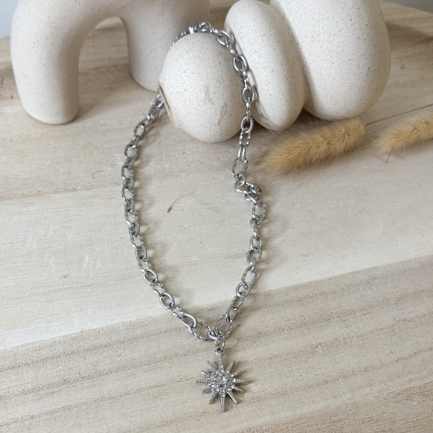 Collier ✨Éclat de Lumière Argenté✨