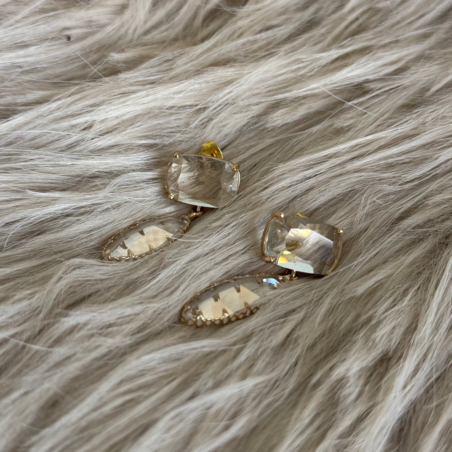 Boucles d'Oreilles ✨Éclipse Élancée Dorée✨