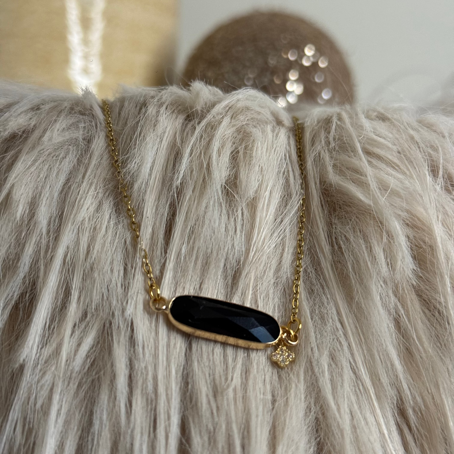 Collier ✨Reflets de Velours Doré✨