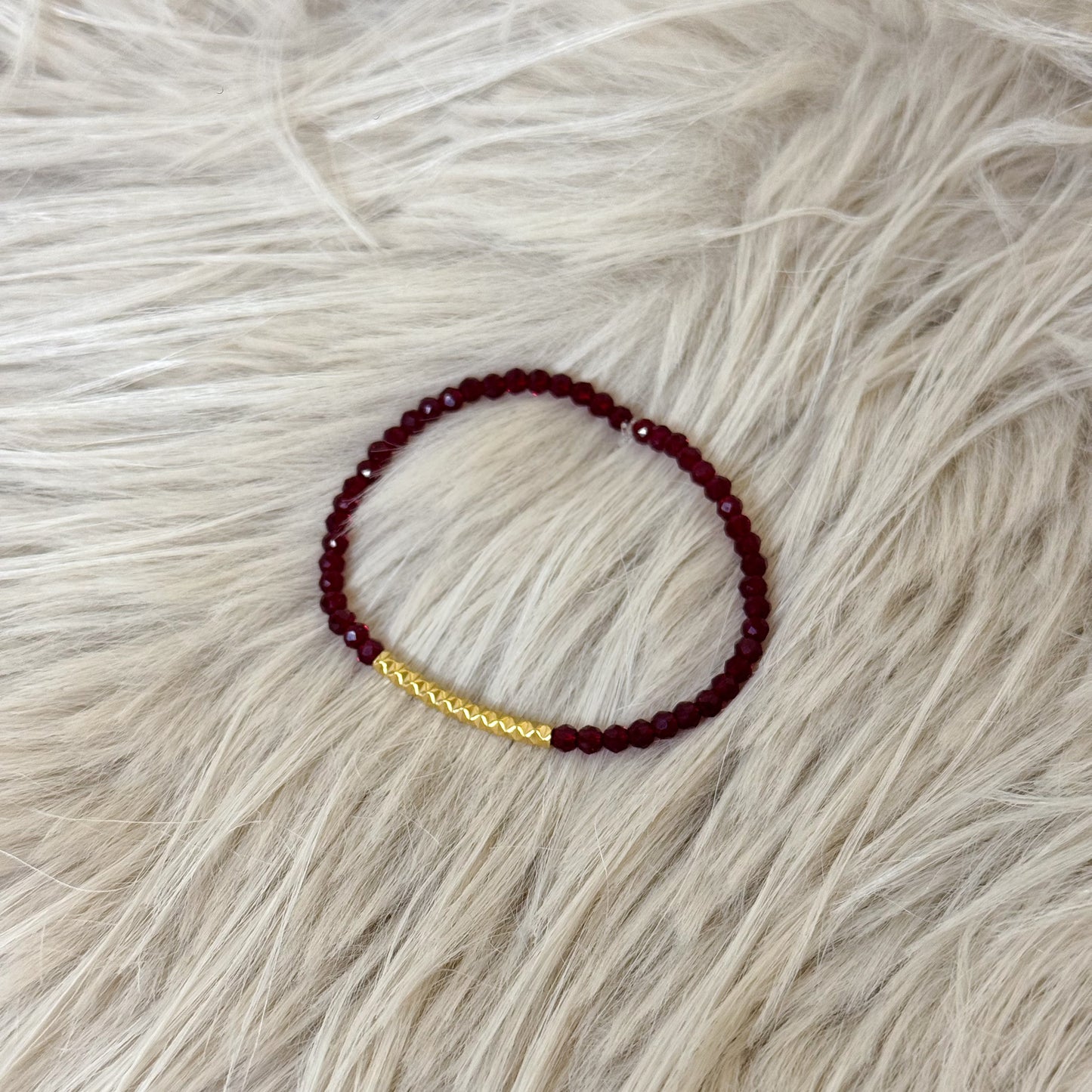 Bracelet ✨Soleil Pourpre Doré✨