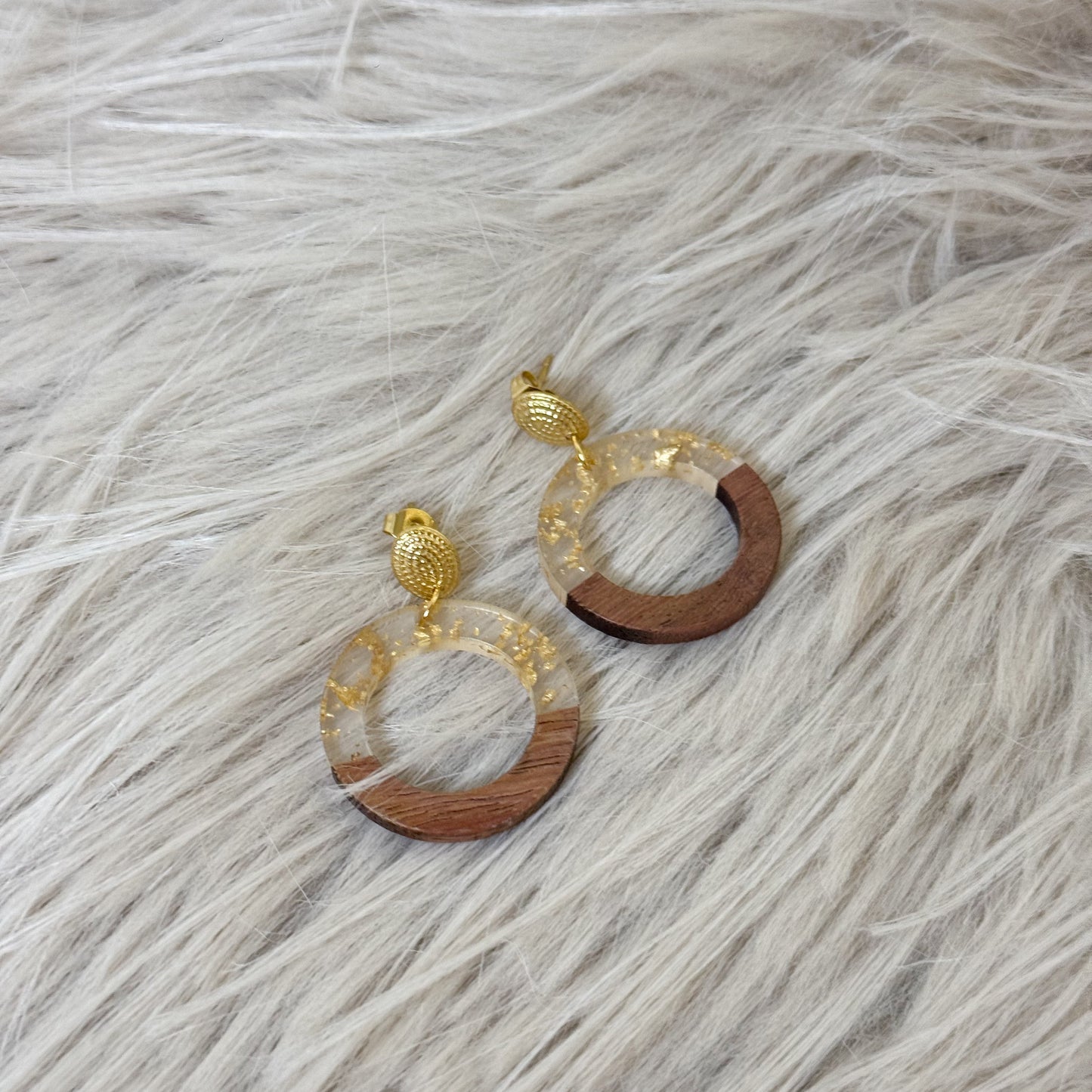 Boucles d'Oreilles ✨Sève d'Or✨