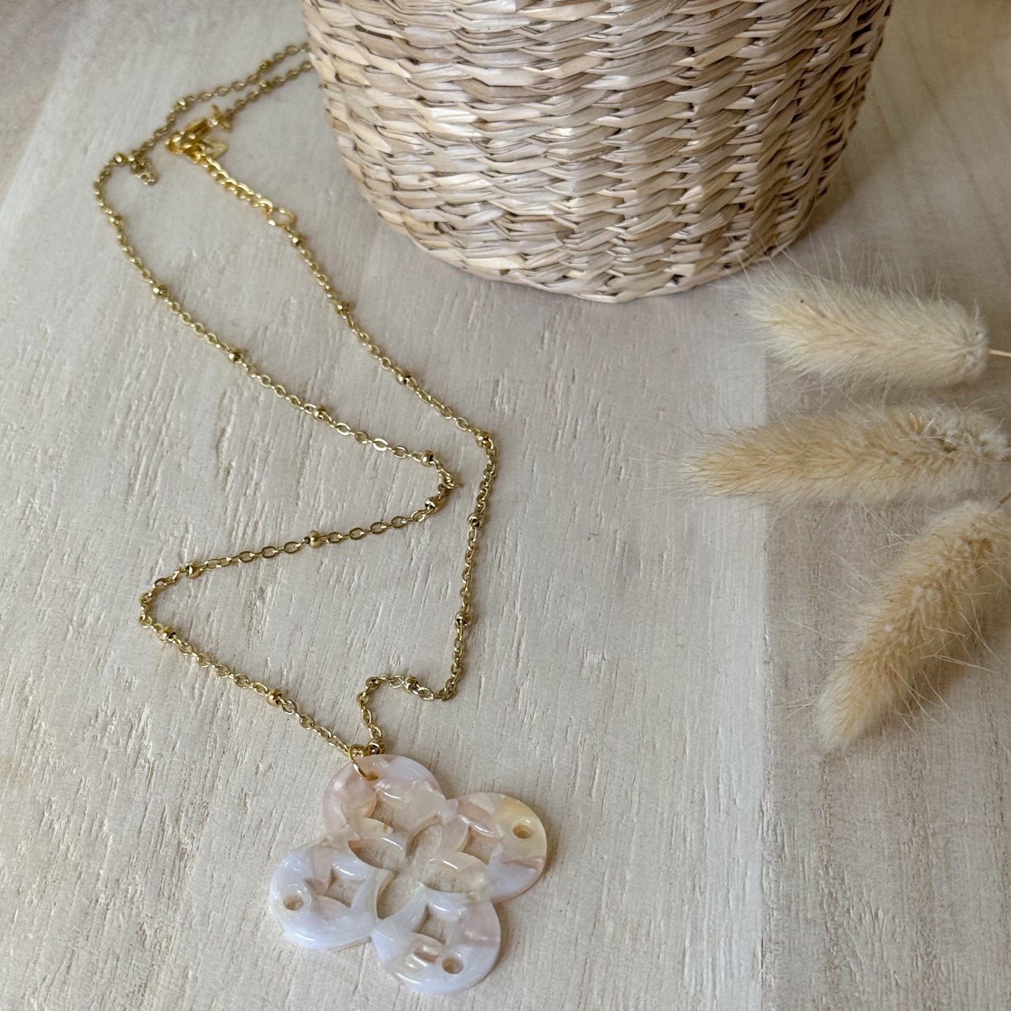 Collier ✨Mosaica Doré✨