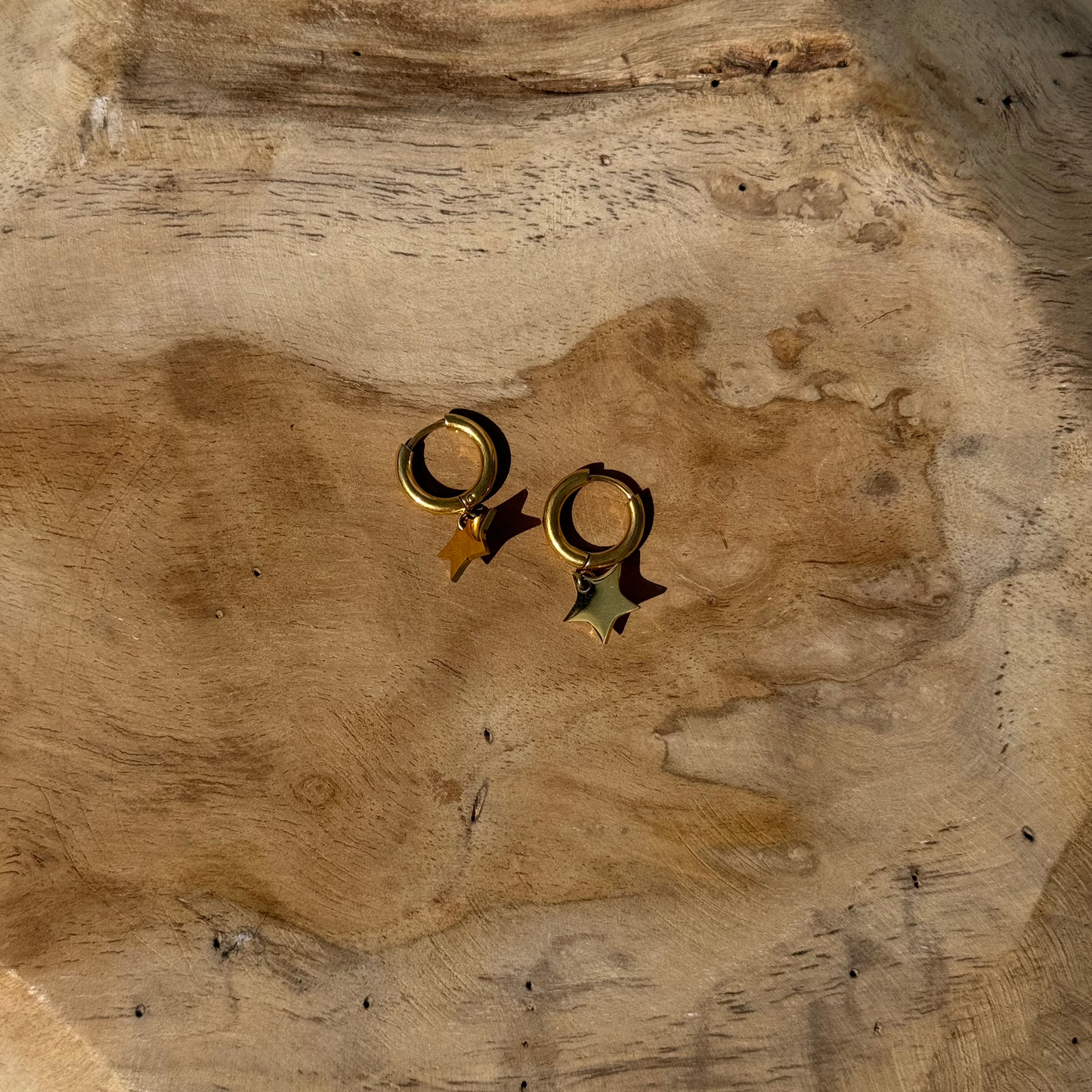 Boucles d'oreilles ✨Étoile Dorée✨