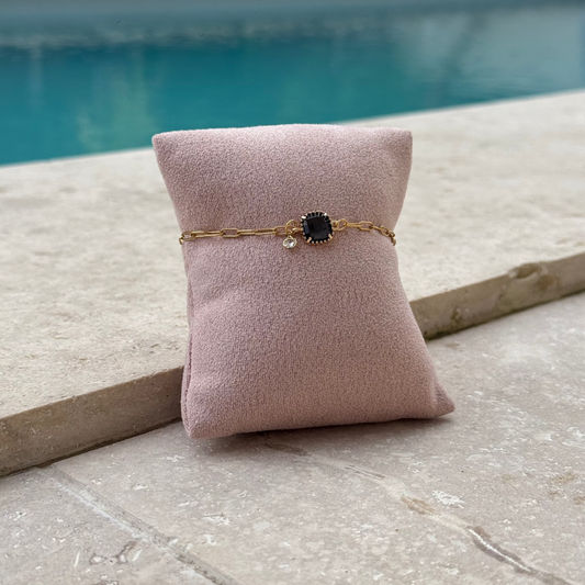 Bracelet ✨Pétale Bleu✨ Doré