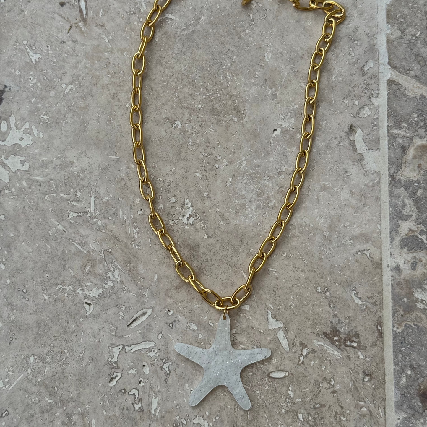 Collier ✨Éclat de mer✨ Doré