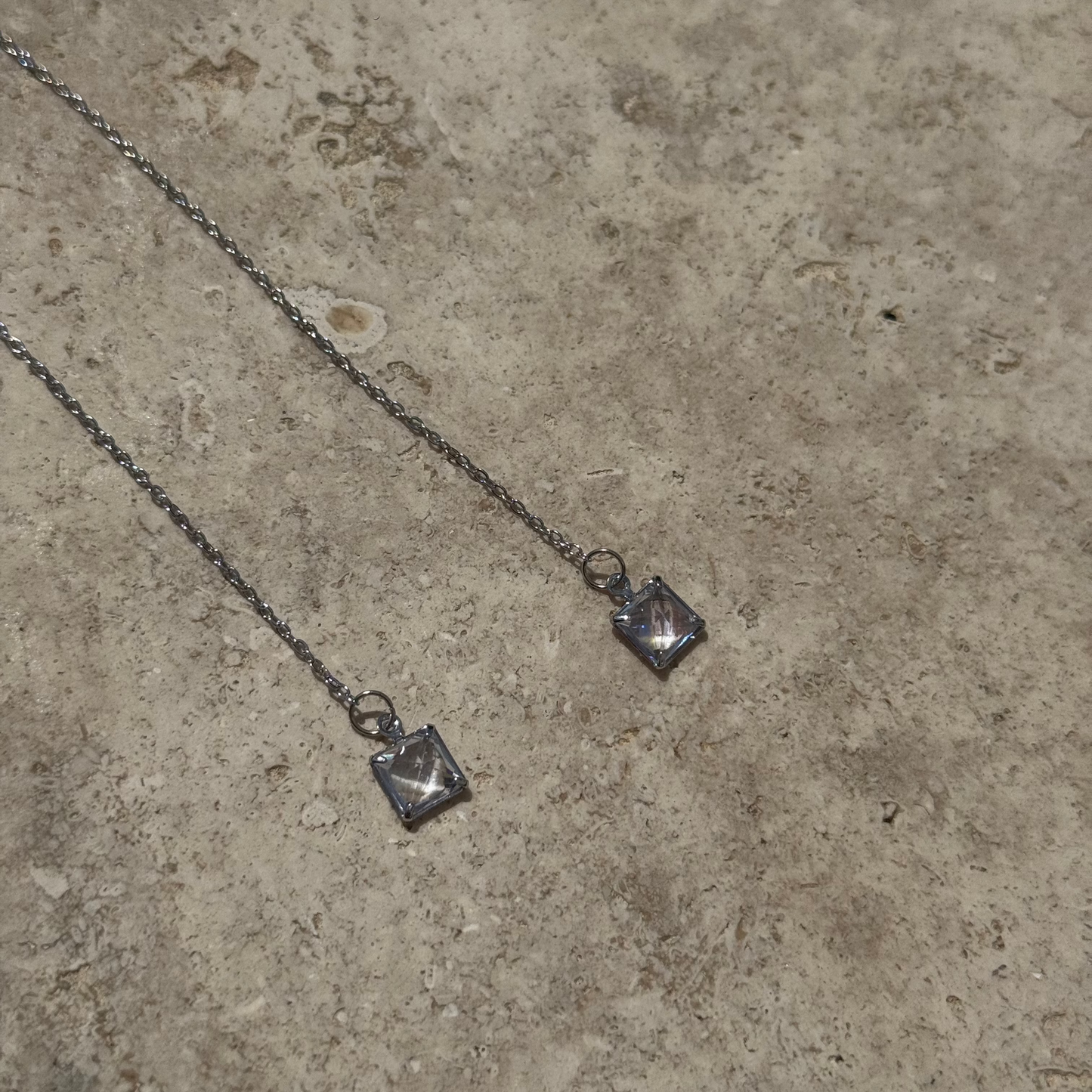 Boucles d'Oreilles ✨ Clarté Argentée✨