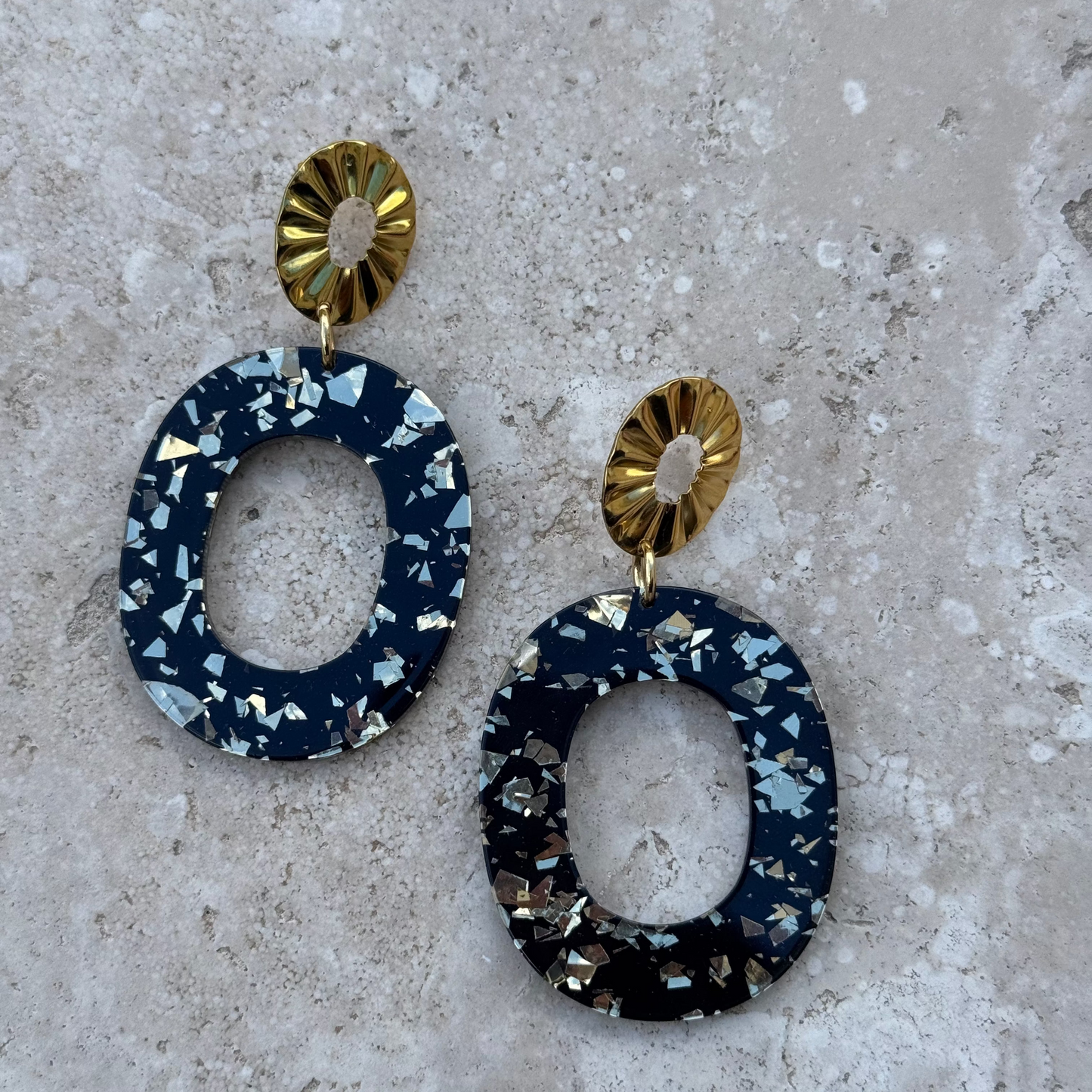 Boucles d'Oreilles ✨ Minuit d’Or ✨