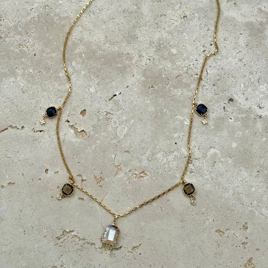 Collier Sautoir ✨Ombres Scintillantes✨