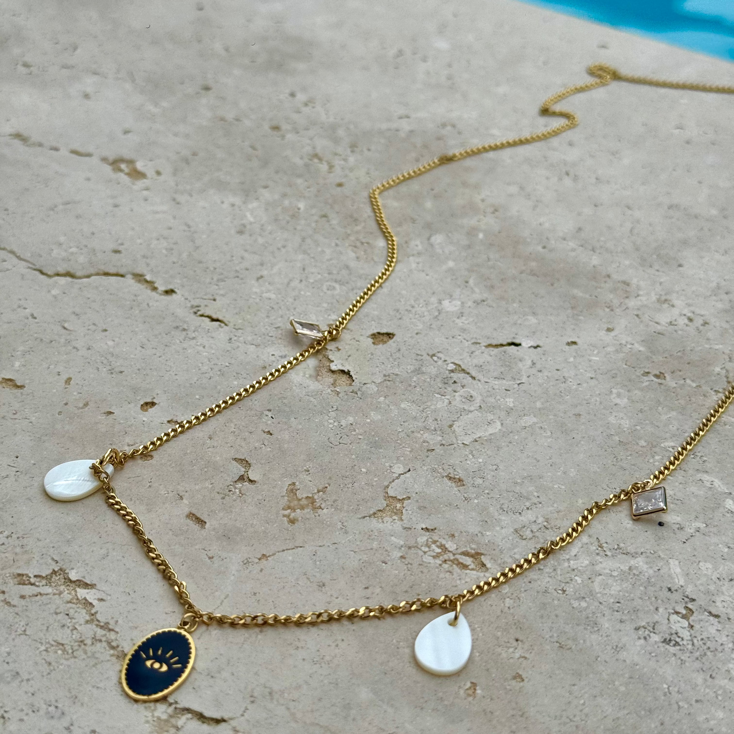 Collier Sautoir ✨Cœur d’Ombre✨