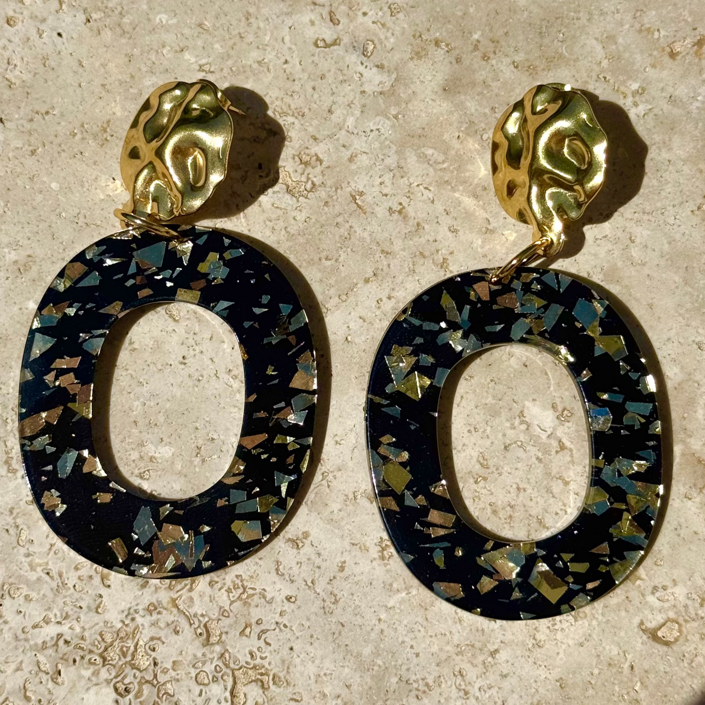 Boucles d'Oreilles ✨Rayon Sombre✨