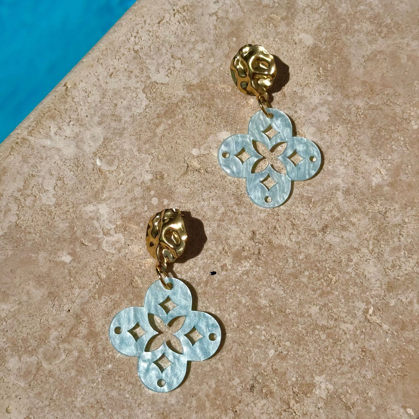 Boucles d'Oreilles ✨Éclats Turquoise✨