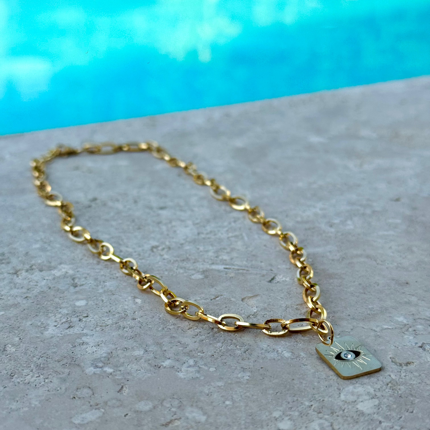 Collier ✨Regard d’Azur✨