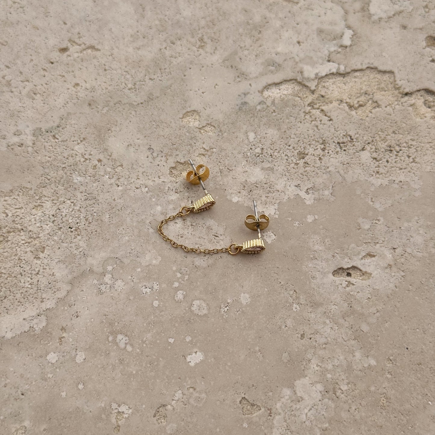 Boucles d'Oreilles ✨Rayon de Rose✨