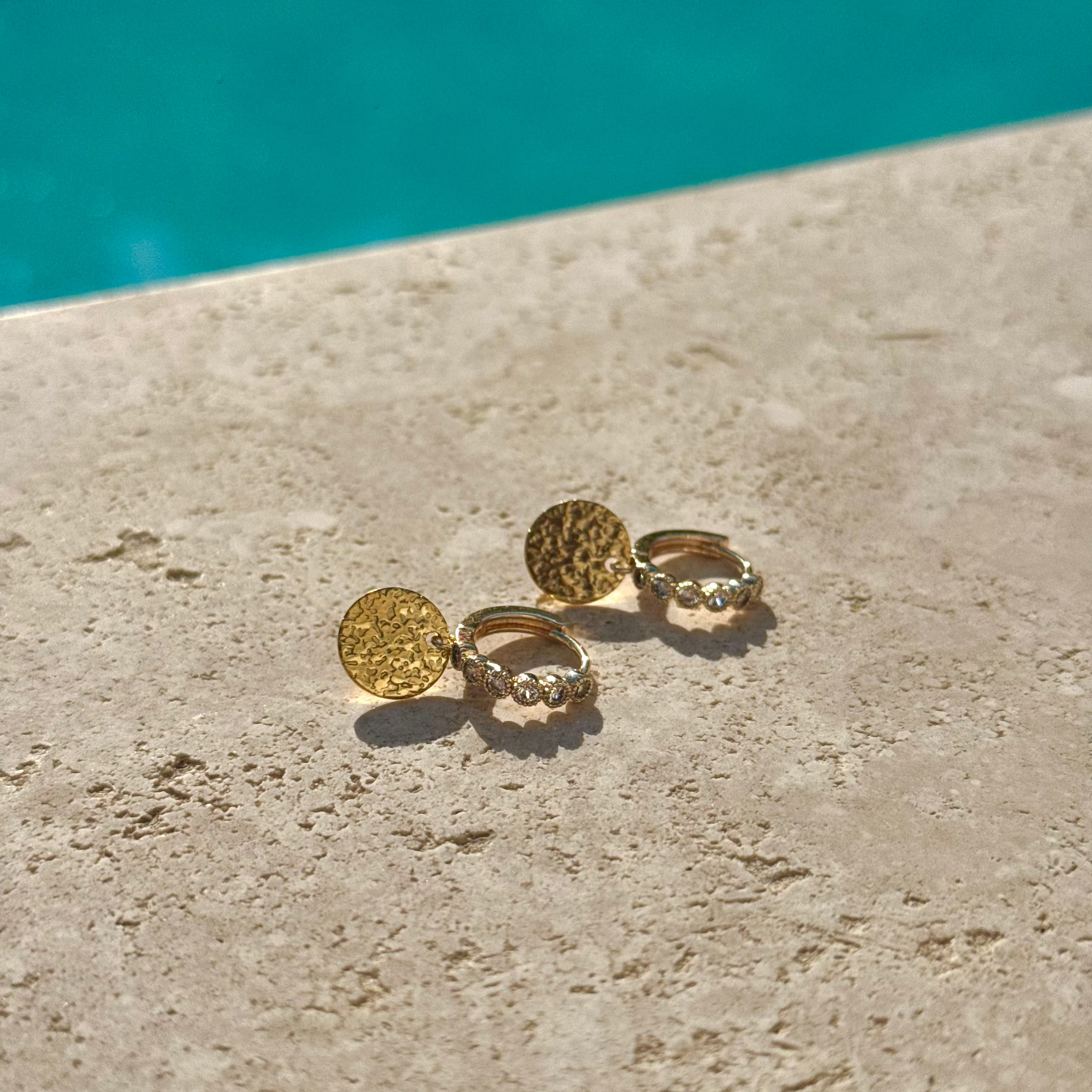 Boucles d'Oreilles ✨Lumière Martelée✨