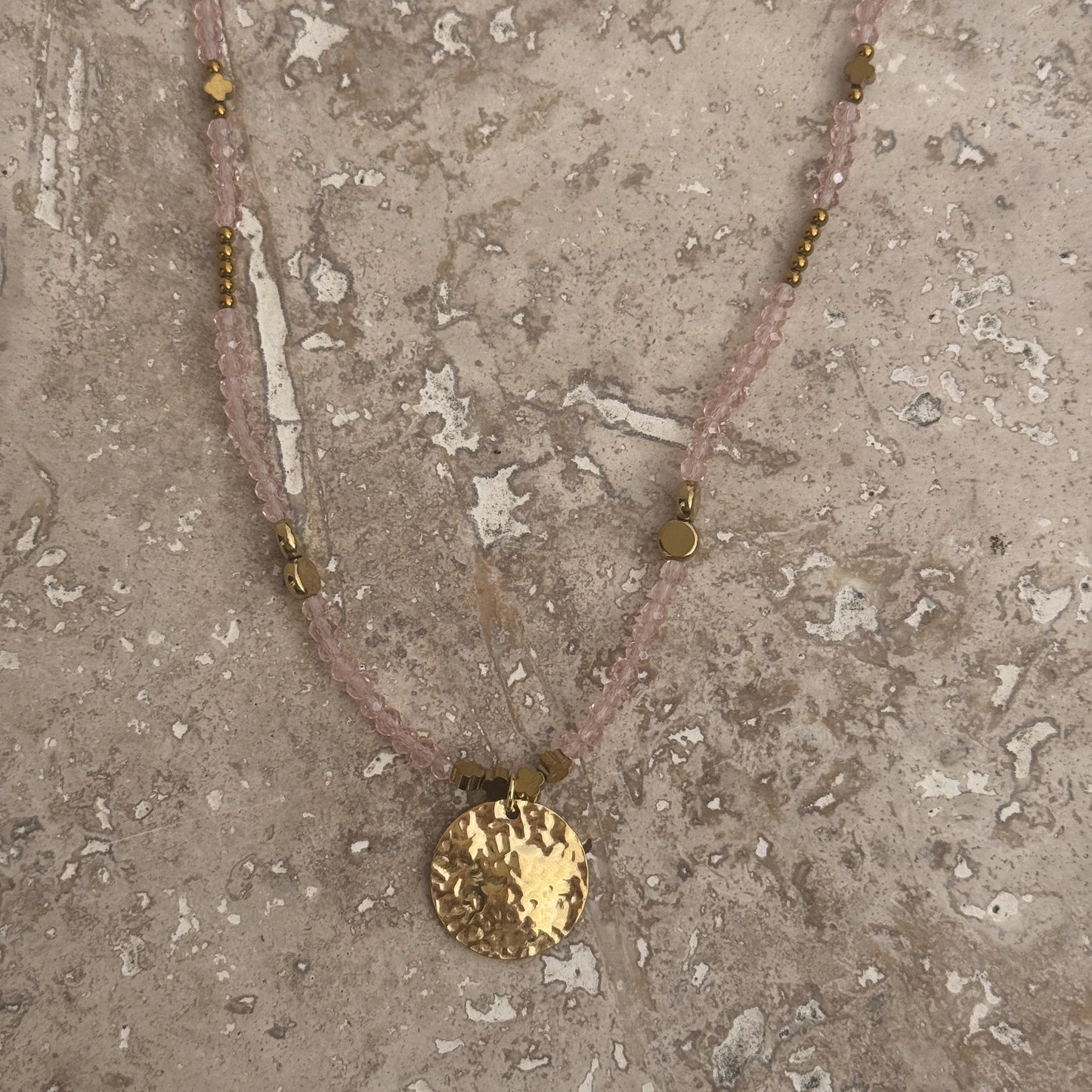Collier ✨Blush & Gold✨
