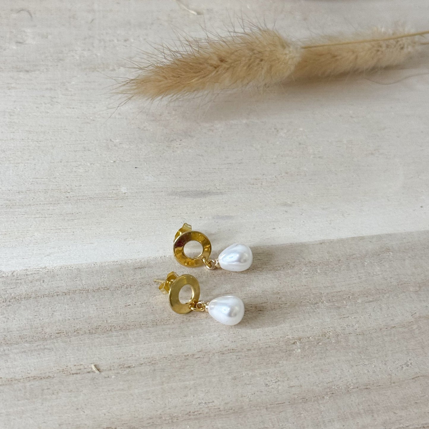 Boucles d'Oreilles ✨Anneau de Pureté Dorée✨